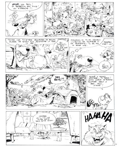 Bercovici : Billy the Cat planche 15
