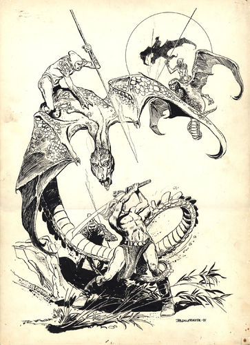 De La Fuente Ramon : Illustration Héroïc Fantasy